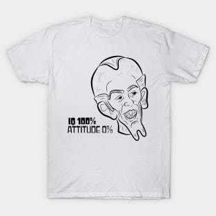 iQ 100% attitude 0% T-Shirt